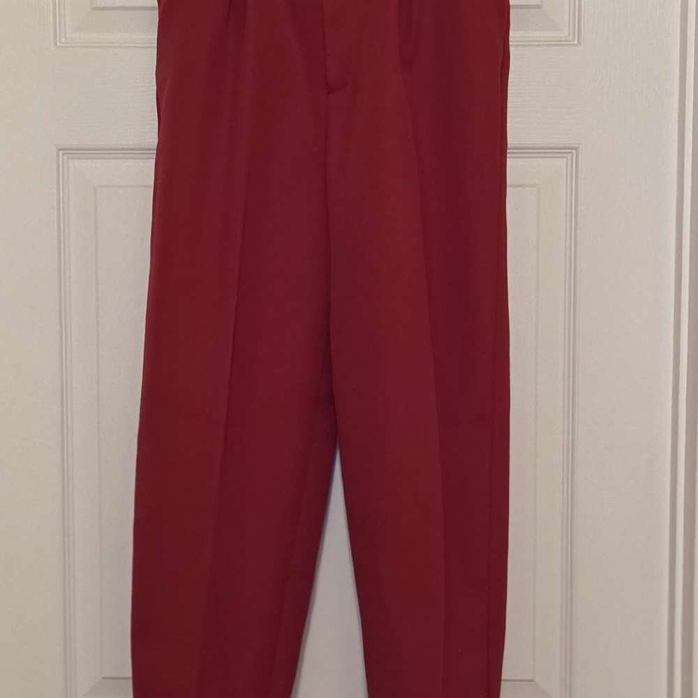Chic Women's Red Trousers